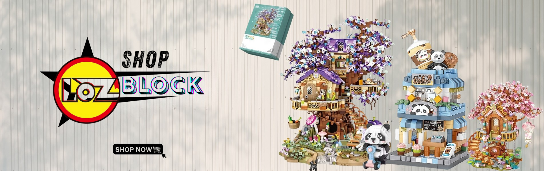 Stuido Ghibli Banner 1 - LOZ Block Shop